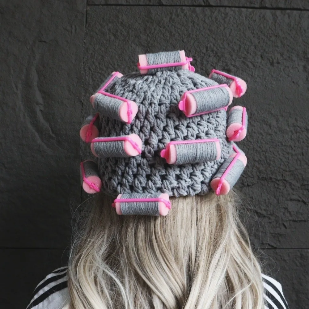 Playful Warm Hair Curler Knitted Hat Soft Stretchy Pullover Cap Thick Handmade Curly Hair Yarn Beanie Cycling
Playful Warm Hair Curler Knitted Hat Soft Stretchy Pullover Cap Thick Handmade Curly Hair Yarn Beanie Cycling