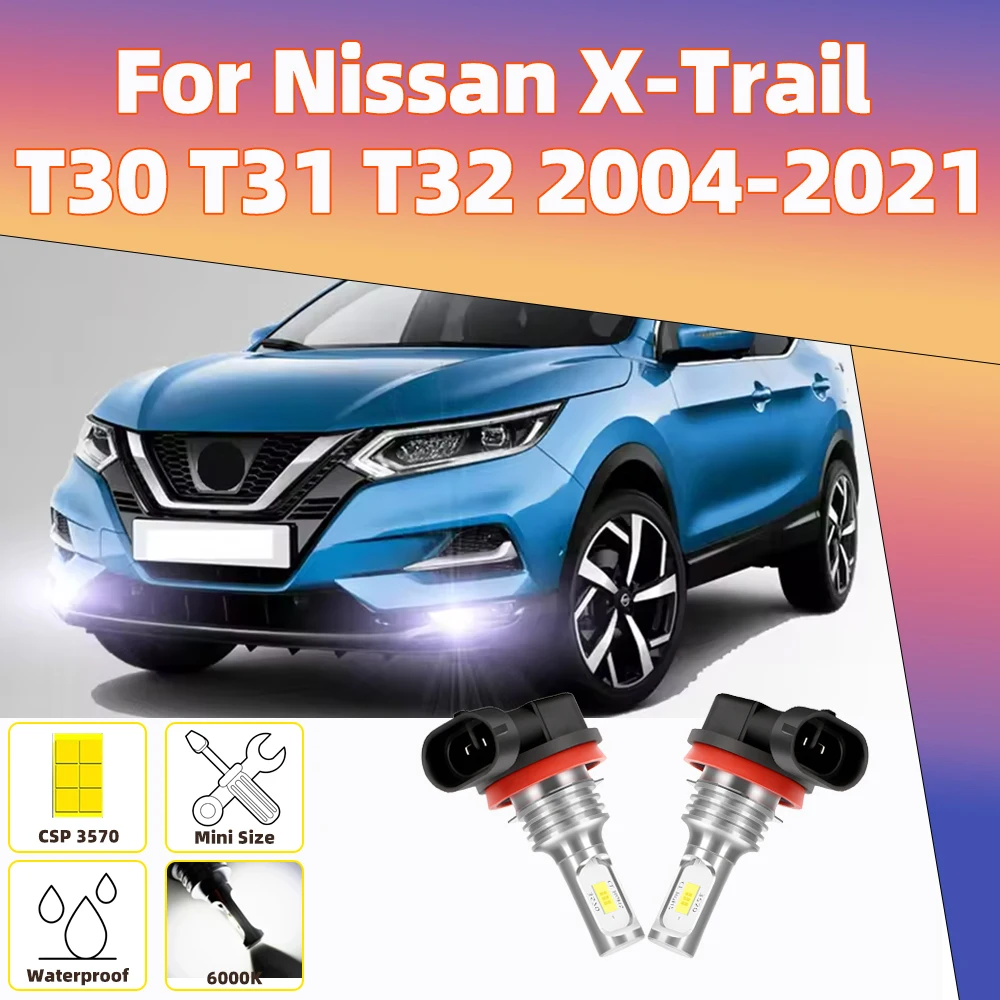2x для NISSAN X-Trail X Trail xtrail T30 T31 T32 2004 2005 2006 2007 2008-2021 Светодиодная передняя противотуманная фара Canbus Светодиодная автомобильная противотуманная фара
2x для NISSAN X-Trail X Trail xtrail T30 T31 T32 2004 2005 2006 2007 2008-2021 Светодиодная передняя противотуманная фара Canbus Светодиодная автомобильная противотуманная фара