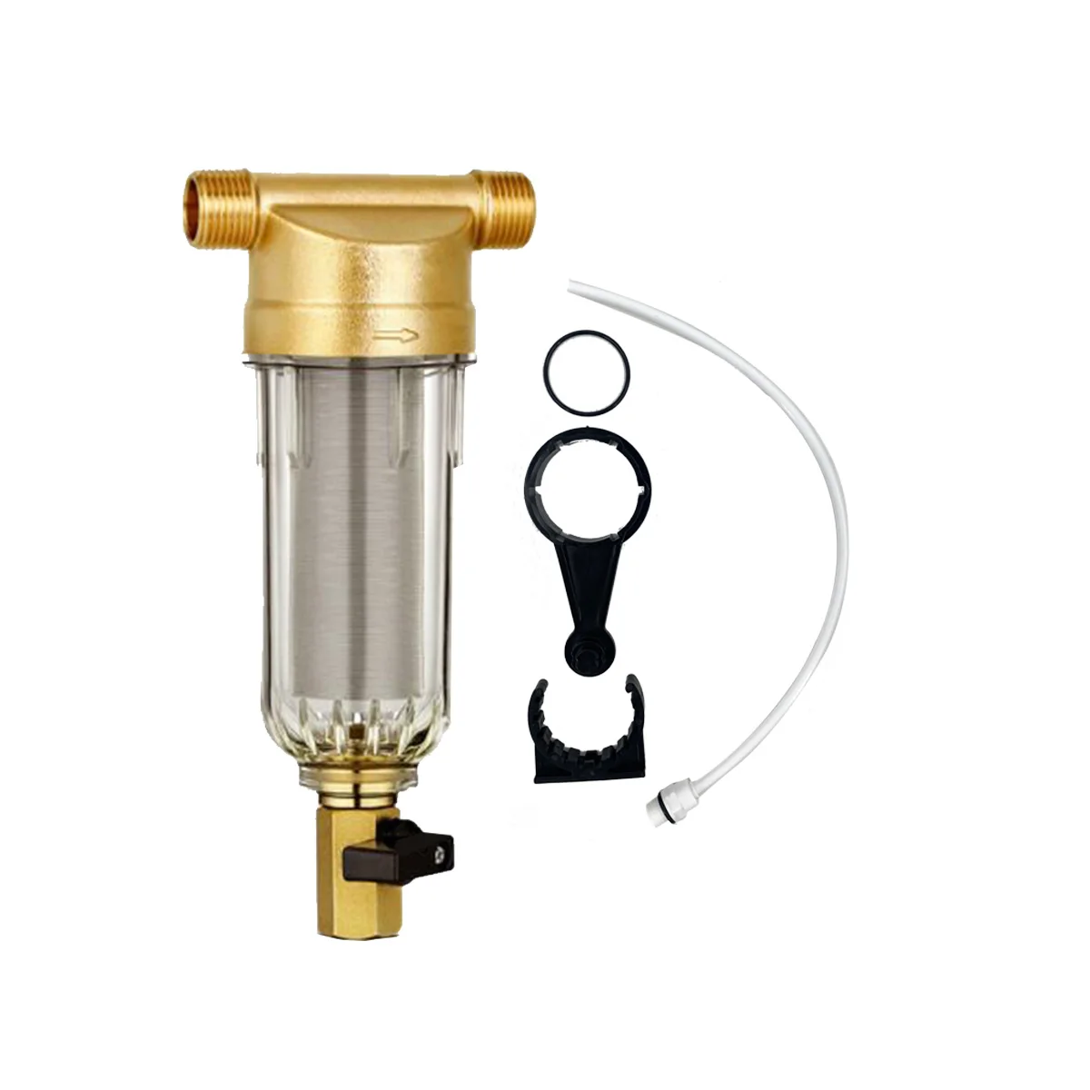 Hot sale 4 Split-Mouth Water Filters Front Purifier Copper Lead Pre-Filter Backwash Remove Rust Contaminant Sediment Pipe
Hot sale 4 Split-Mouth Water Filters Front Purifier Copper Lead Pre-Filter Backwash Remove Rust Contaminant Sediment Pipe