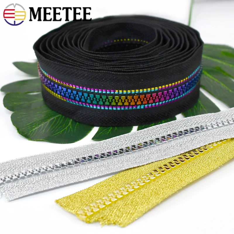2/4Meters Meetee 5# Resin Zipper Decorative Zips Tapes for Sewing Bag Jacket Clothes Garment Zippers Repair Kit DIY Accessories
2/4Meters Meetee 5# Resin Zipper Decorative Zips Tapes for Sewing Bag Jacket Clothes Garment Zippers Repair Kit DIY Accessories