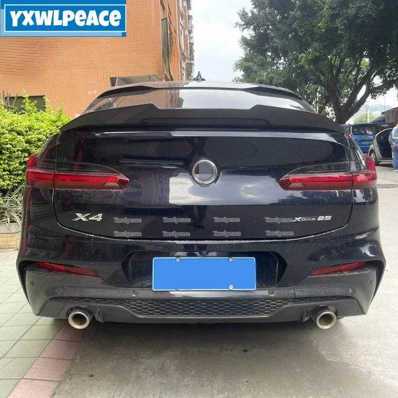 Стильный спойлер для заднего багажника из настоящего углеродного волокна PSM, автомобильные аксессуары для BMW X4 G02, спойлер 2018 2019 2020 2021 2022 2023
Стильный спойлер для заднего багажника из настоящего углеродного волокна PSM, автомобильные аксессуары для BMW X4 G02, спойлер 2018 2019 2020 2021 2022 2023