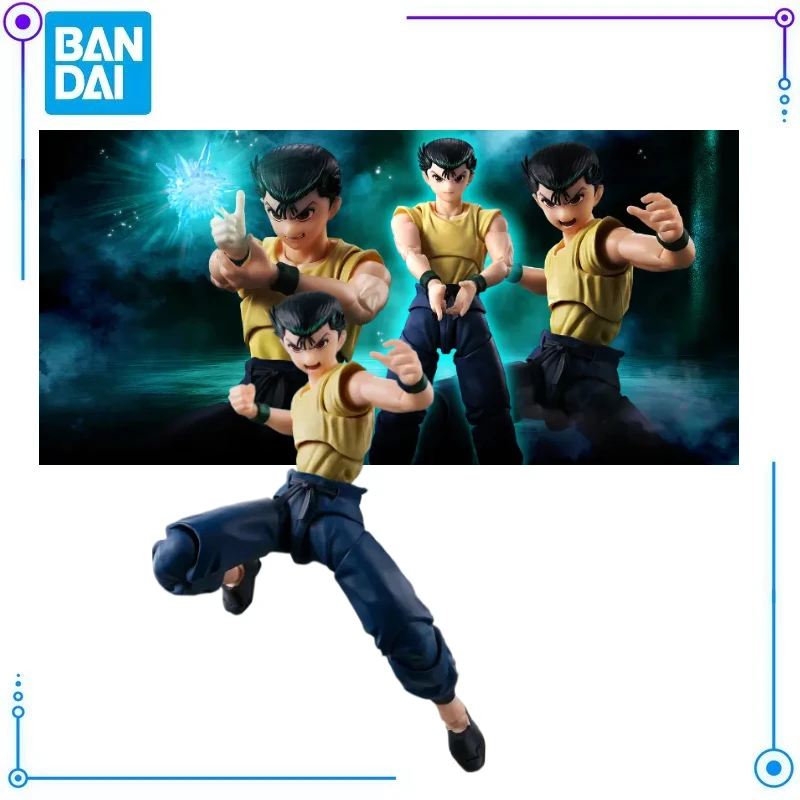 In Stock Bandai YuYu Hakusho SHF Yuusuke Urameshi Action Figures Model Toys Exquisite Figures Anime Characters Ornaments
In Stock Bandai YuYu Hakusho SHF Yuusuke Urameshi Action Figures Model Toys Exquisite Figures Anime Characters Ornaments
