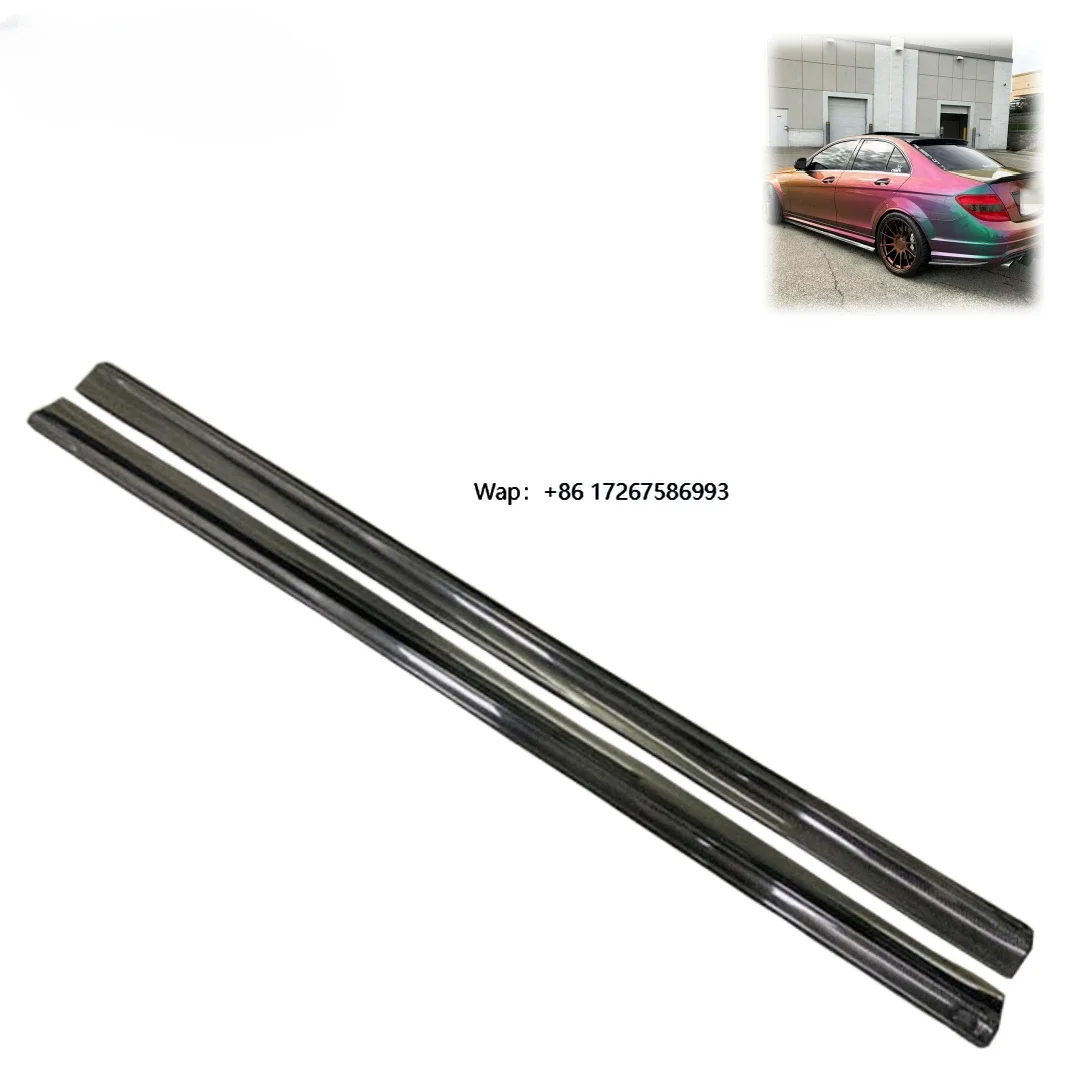 High-quality Carbon Fiber Side Skirt and Front Bumper Lip, Suitable for Mer ce -des W204
High-quality Carbon Fiber Side Skirt and Front Bumper Lip, Suitable for Mer ce -des W204