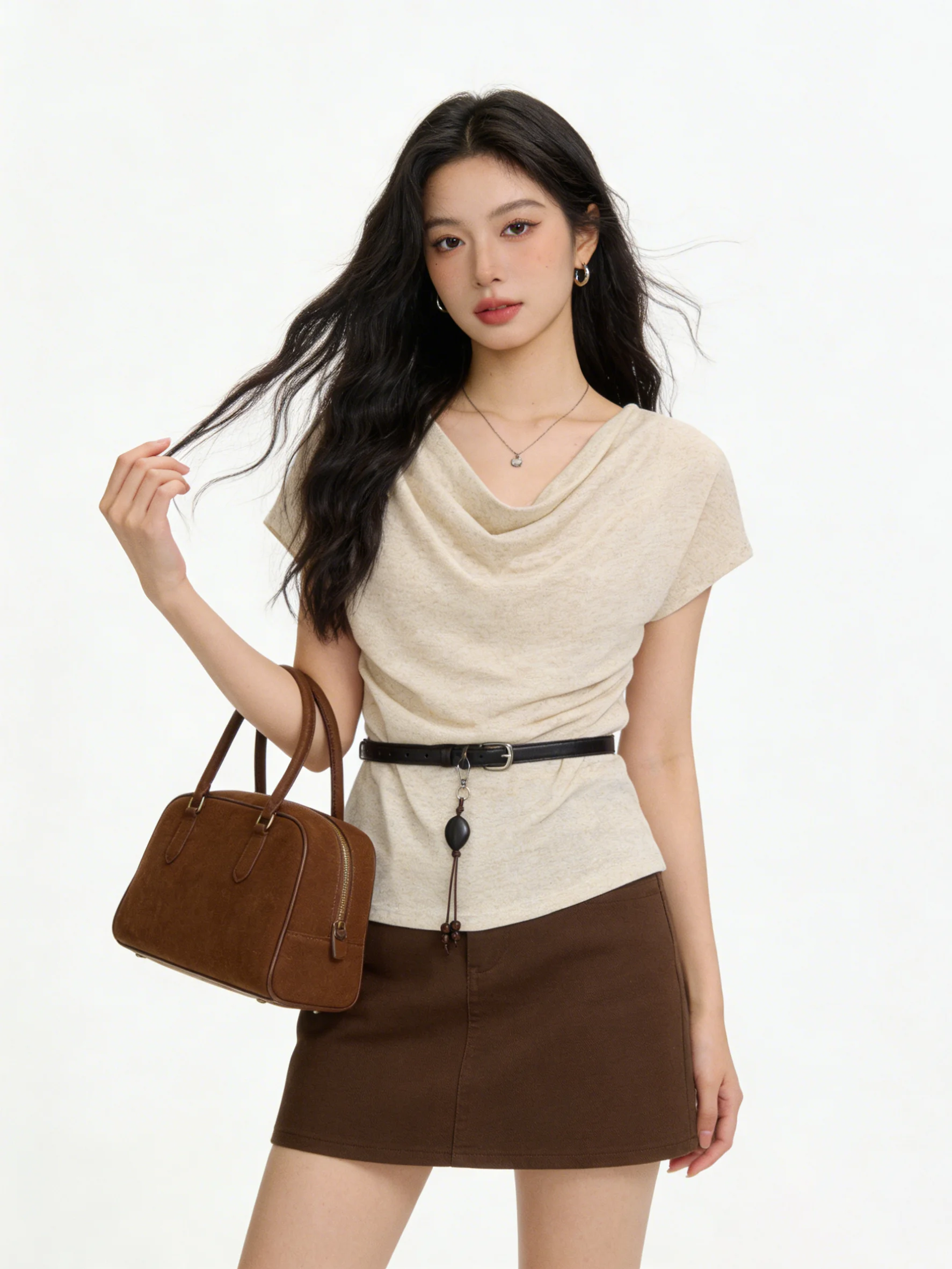 Slim Fit Short Sleeve T-Shirt Korean Style Sweet And Spicy Spring Summer New Arrival Breathable Comfortable Skin-friendly Lad...
Slim Fit Short Sleeve T-Shirt Korean Style Sweet And Spicy Spring Summer New Arrival Breathable Comfortable Skin-friendly Lad...