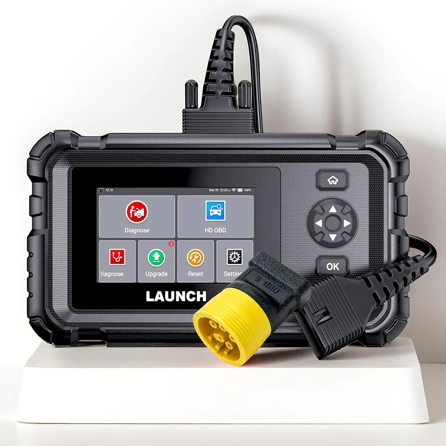 LAUNCH CRP PRO Heavy Duty Truck Diagnostic Scanner Bi-Directional Full System Scan Tool for Semi Trucks & Diesel Engines
LAUNCH CRP PRO Heavy Duty Truck Diagnostic Scanner Bi-Directional Full System Scan Tool for Semi Trucks & Diesel Engines