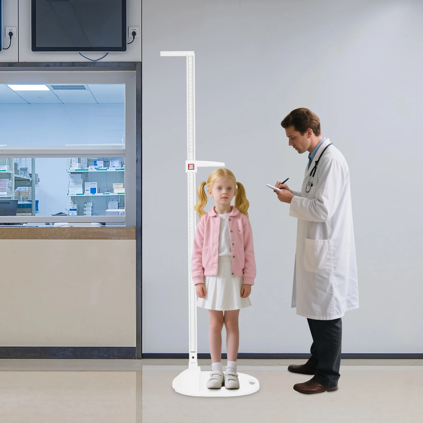 Height Measurement Stadiometer for Kids & Adults 20-210cm Floor Standing Easy Assemble
Height Measurement Stadiometer for Kids & Adults 20-210cm Floor Standing Easy Assemble