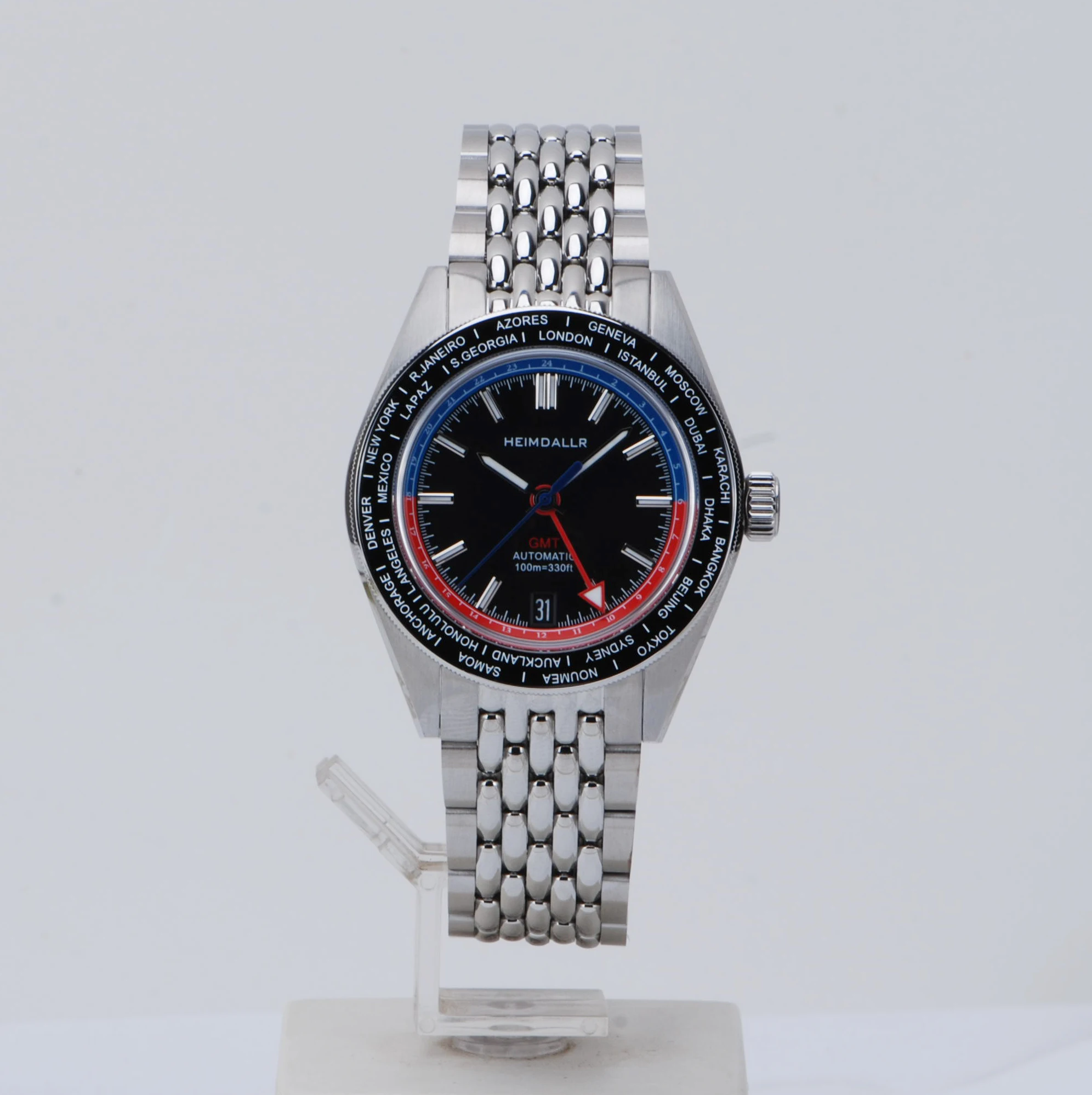 Heimdallr Automatic Mechanical Watch H27 NH34 Movement Calendar Sapphire Stainless Steel BGW9 Luminous 10Bar Men's Wristwatches
Heimdallr Automatic Mechanical Watch H27 NH34 Movement Calendar Sapphire Stainless Steel BGW9 Luminous 10Bar Men's Wristwatches