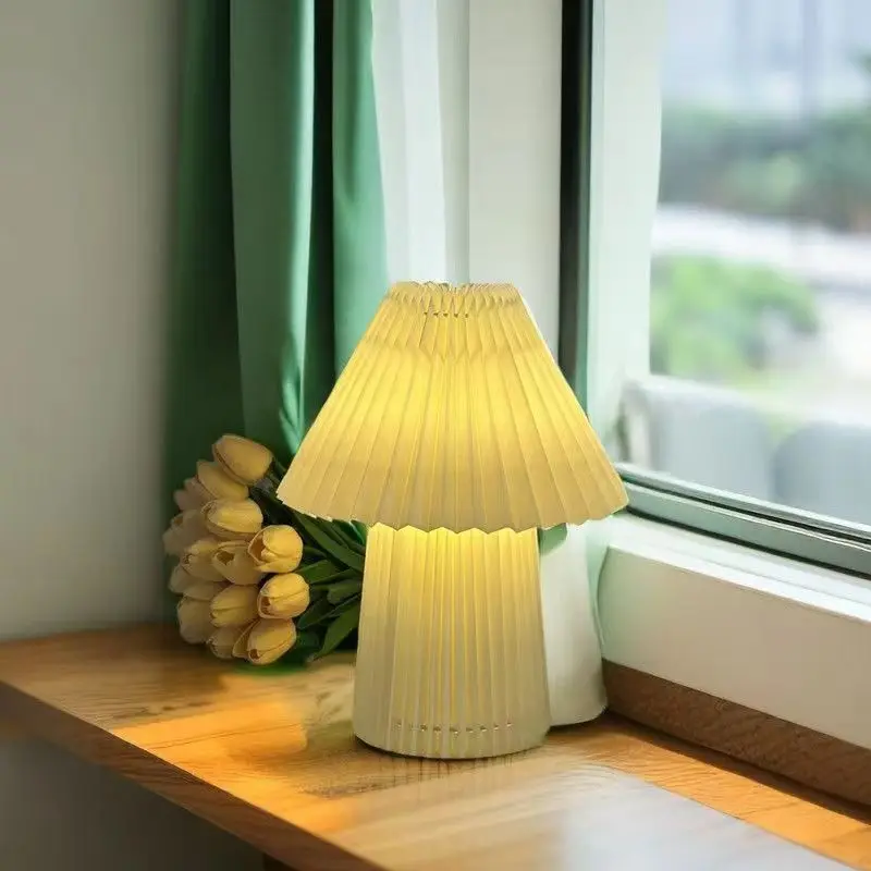 Pleated lamp Pink purple bedroom headboard girls dormitory interior decoration lamps
Pleated lamp Pink purple bedroom headboard girls dormitory interior decoration lamps