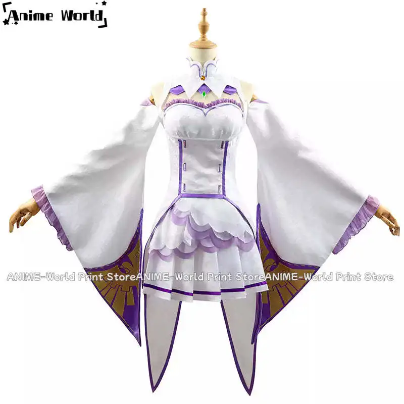 Костюм для косплея Эмилии «Re: Zero Start Life in other World», костюм на Хэллоуин
Костюм для косплея Эмилии «Re: Zero Start Life in other World», костюм на Хэллоуин