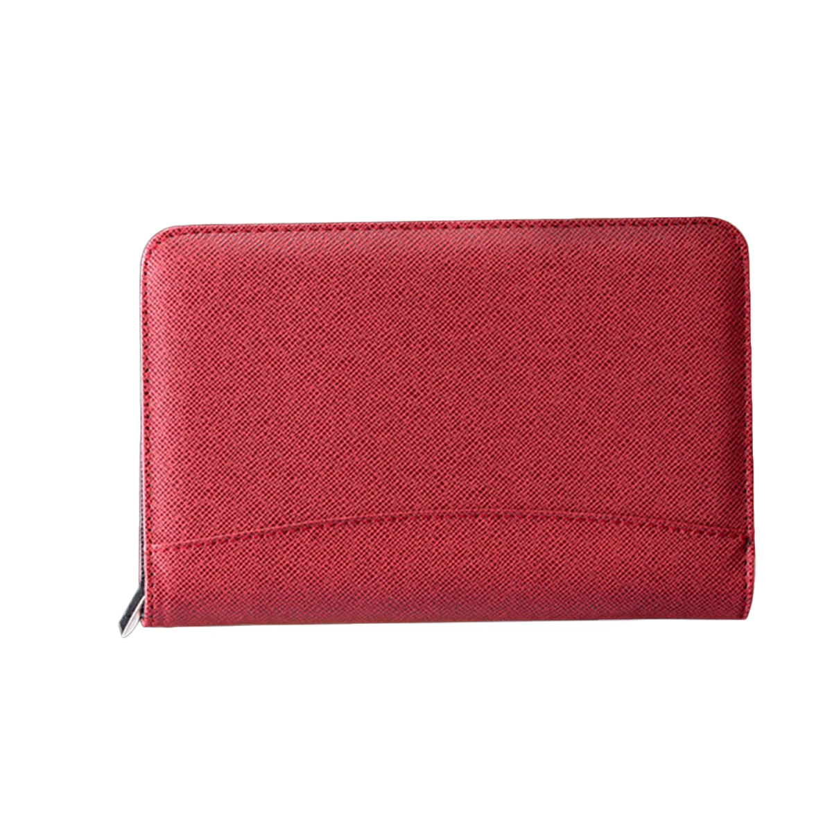 Faux Notebook A6 Binder Portfolio Calculator Zipper Red 6 Ring Loose Leaf Business Travel Agenda Manager Notepad Storage
Faux Notebook A6 Binder Portfolio Calculator Zipper Red 6 Ring Loose Leaf Business Travel Agenda Manager Notepad Storage