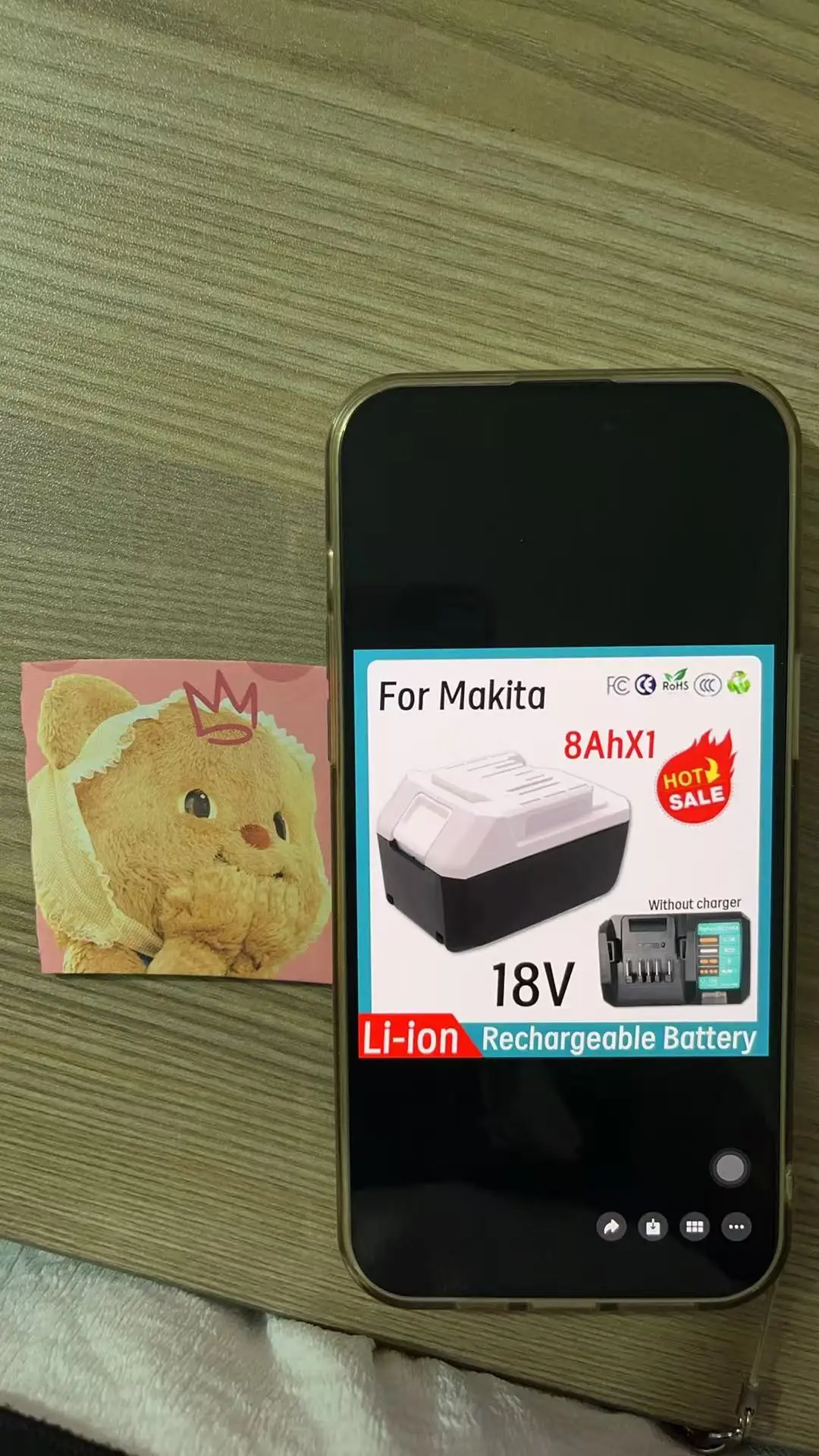 18V 8.0Ah BL1813G 8000mAh Battery for BL1811G BL1815G BL1820G Series Replace for Makita Drill HP457D Impact Driver DF457D JV183D
18V 8.0Ah BL1813G 8000mAh Battery for BL1811G BL1815G BL1820G Series Replace for Makita Drill HP457D Impact Driver DF457D JV183D