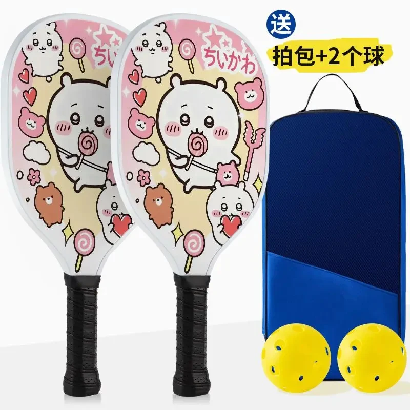Cartoon Animal Print Pickleball Paddle Set Wooden Racket with 2 Balls for Kids Adults Outdoor Sports Game Fun Activity Games
Cartoon Animal Print Pickleball Paddle Set Wooden Racket with 2 Balls for Kids Adults Outdoor Sports Game Fun Activity Games