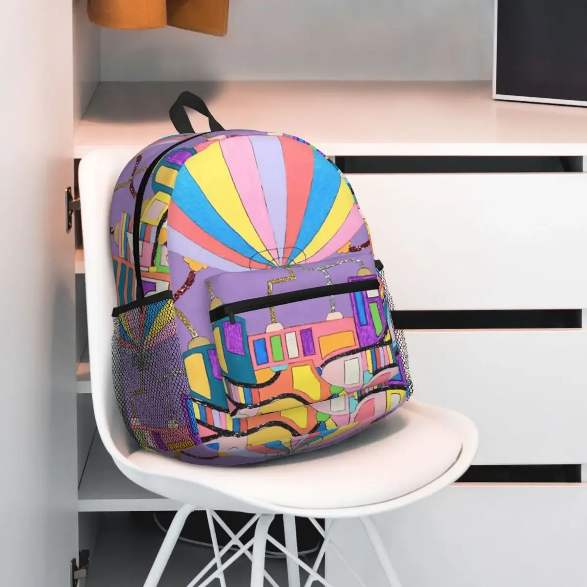 Рюкзак Rainbow Maker, рюкзак большой емкости, детская сумка для книг, школьная сумка, сумки на плечо для мужчин и женщин
Рюкзак Rainbow Maker, рюкзак большой емкости, детская сумка для книг, школьная сумка, сумки на плечо для мужчин и женщин