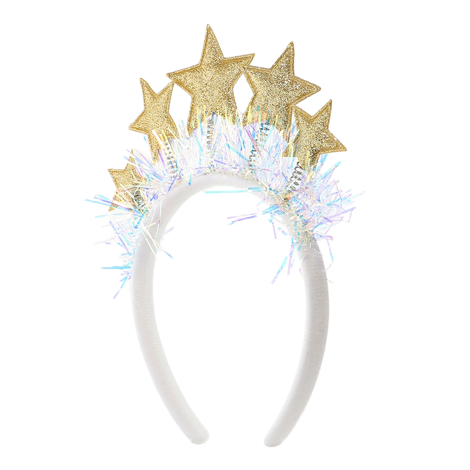 Glitter Star Headband Pentagram Hair Accessories Children Performance Festive Sequins Christmas Party New Years Holiday
Glitter Star Headband Pentagram Hair Accessories Children Performance Festive Sequins Christmas Party New Years Holiday
