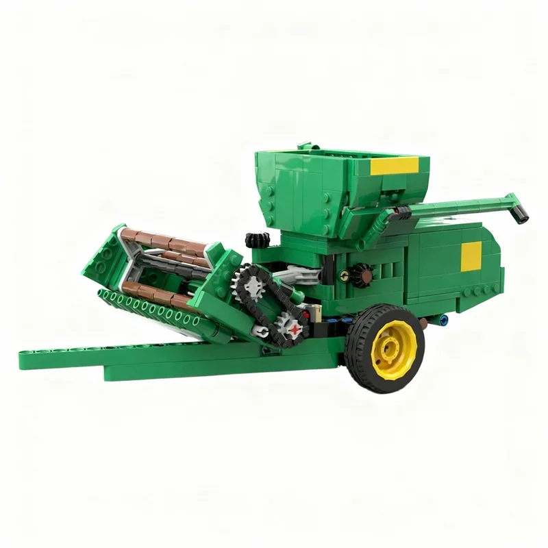 621PCS MOC Technology Green Farm 42 Pull Type Combine Model DIY Creative Assembly Building Blocks Display Birthday Gift Home Set
621PCS MOC Technology Green Farm 42 Pull Type Combine Model DIY Creative Assembly Building Blocks Display Birthday Gift Home Set