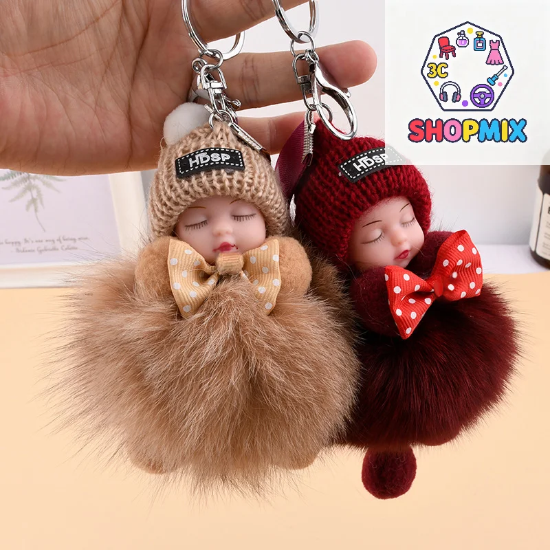 Милый брелок для ключей со спящим ребенком, милая пушистая плюшевая кукла, автомобильный брелок, модная женская сумка, очаровательное украшение для рюкзака, подарок
Милый брелок для ключей со спящим ребенком, милая пушистая плюшевая кукла, автомобильный брелок, модная женская сумка, очаровательное украшение для рюкзака, подарок