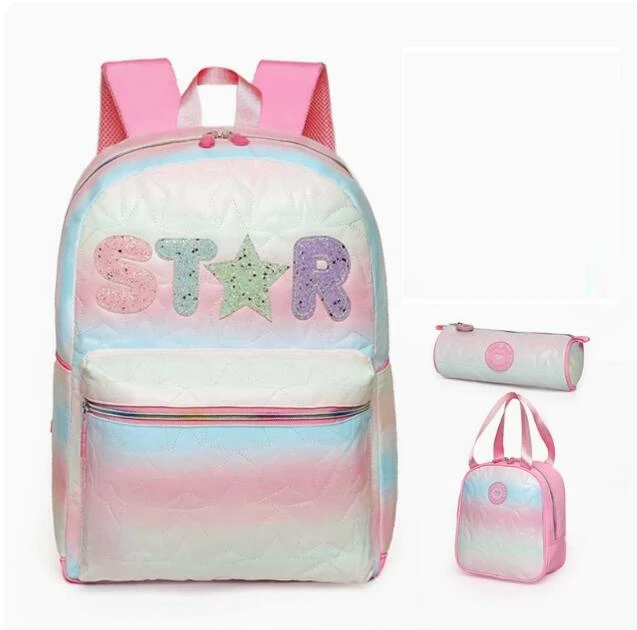 Backpack for Girls 3Pcs Waterproof Kids Backpack with Lunch Box & Pencil Pouch - Lightweight School Backpack 3pcs Multi-Pocket
Backpack for Girls 3Pcs Waterproof Kids Backpack with Lunch Box & Pencil Pouch - Lightweight School Backpack 3pcs Multi-Pocket