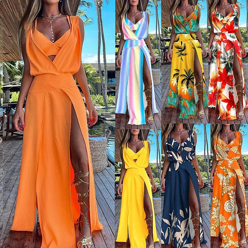 Two Piece Matching Set Dress Bodysuit Tank Dress Jumpsuit Playsuit Spring Summer
Two Piece Matching Set Dress Bodysuit Tank Dress Jumpsuit Playsuit Spring Summer