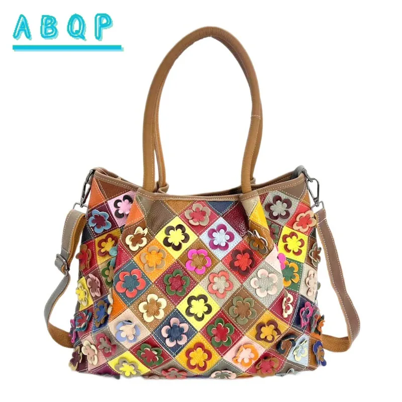 New Women's Handbags Luxury Brand Genuine Leather Women's Shoulder Crossbody Bag Handmade Stitching Fashion Casual Women's Bag
New Women's Handbags Luxury Brand Genuine Leather Women's Shoulder Crossbody Bag Handmade Stitching Fashion Casual Women's Bag