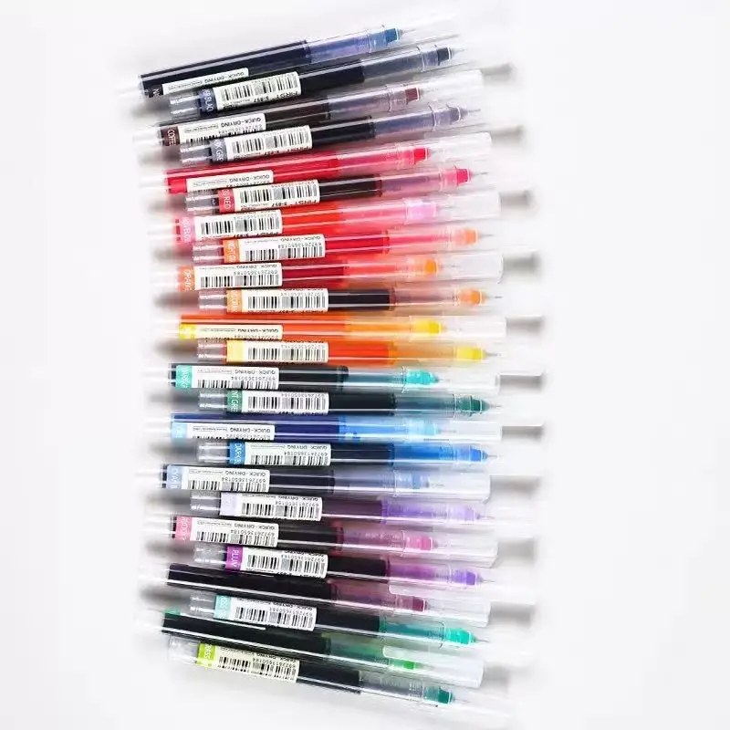 12+1 Colors Straight Liquid Gel Pens Set - Vibrant Ink Markers for Student Notebooks, Crafts & Art Projects Stationery
12+1 Colors Straight Liquid Gel Pens Set - Vibrant Ink Markers for Student Notebooks, Crafts & Art Projects Stationery