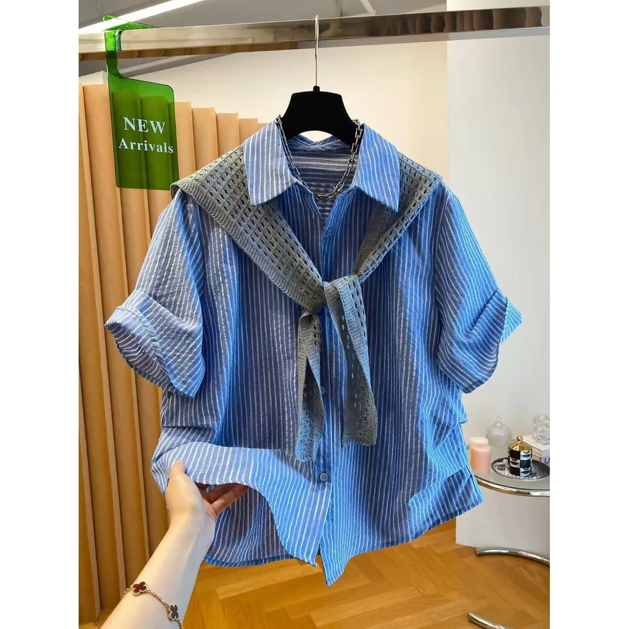 Summer 2026 Fashionable Wrap Top And Bottom Set High End Women's Clothing Brand plus Size Comfortable Breathable Artistic Style
Summer 2026 Fashionable Wrap Top And Bottom Set High End Women's Clothing Brand plus Size Comfortable Breathable Artistic Style