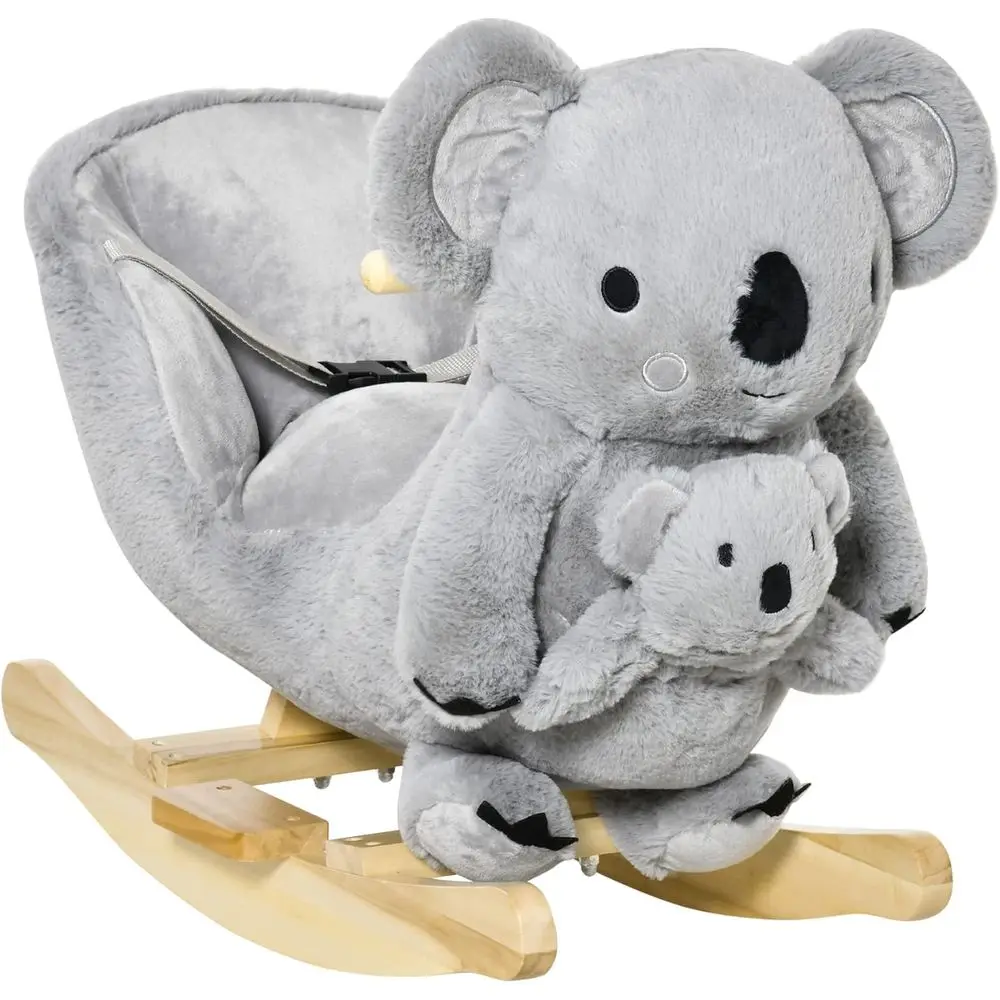 Koala-Shaped Rocking Horse for Toddlers 18-36 Months, Gray with Realistic Sounds
Koala-Shaped Rocking Horse for Toddlers 18-36 Months, Gray with Realistic Sounds