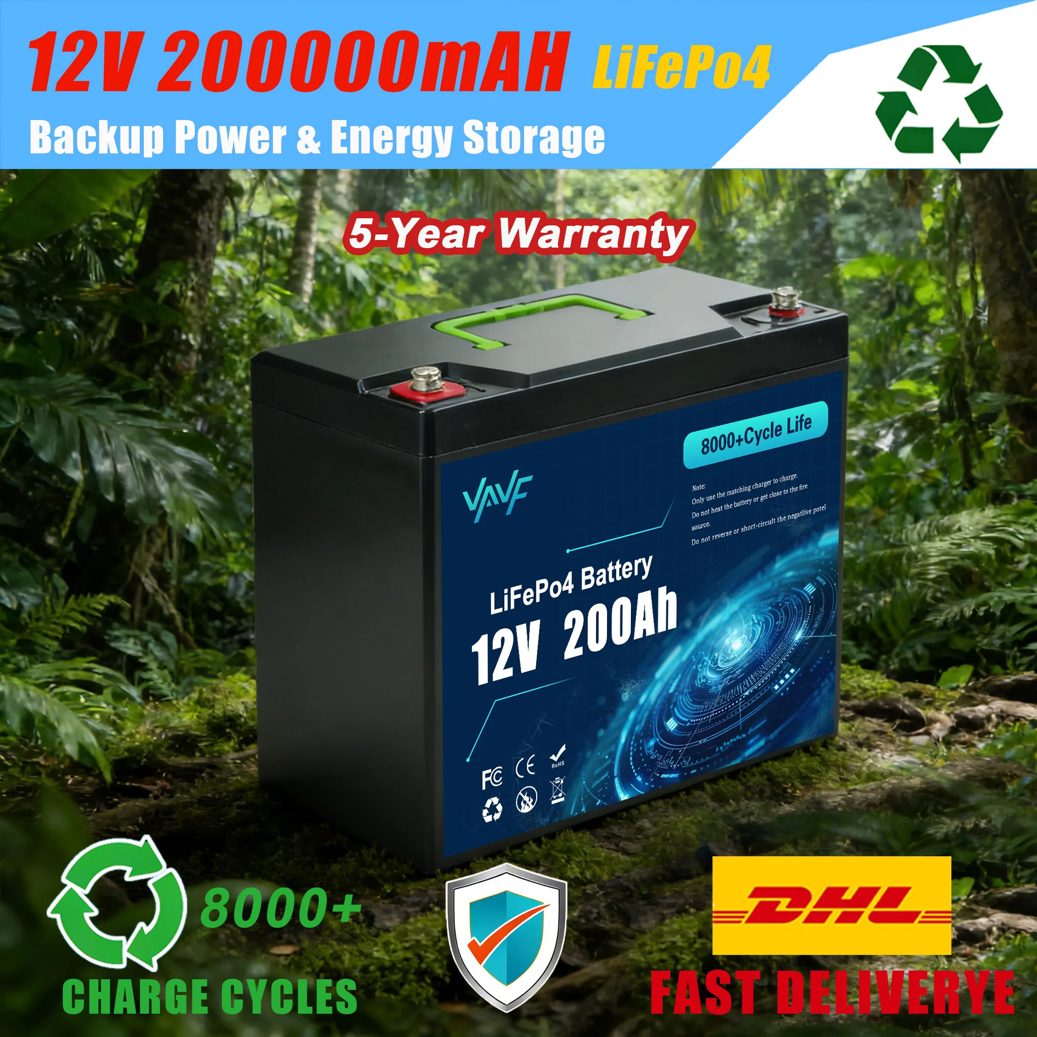 Аккумулятор LiFePO4 для солнечных батарей 12В Аккумулятор 14 Ач с интеллектуальной BMS для хранения солнечной энергии Транспортные средства для отдыха и морского применения
Аккумулятор LiFePO4 для солнечных батарей 12В Аккумулятор 14 Ач с интеллектуальной BMS для хранения солнечной энергии Транспортные средства для отдыха и морского применения