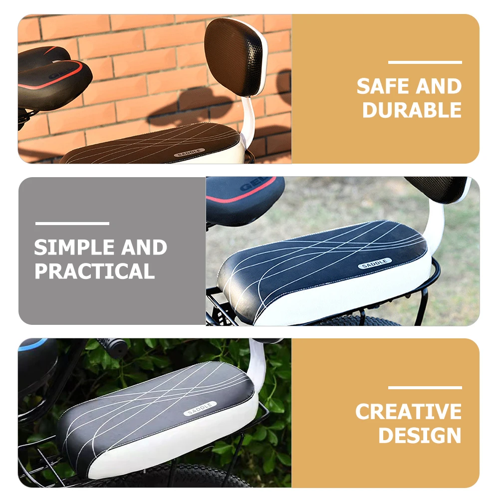 1pc Children Safety Saddle Bike Seat Durable PU Foam Iron Kids Bicycle Rear Padded Cover Wide Comfortable Riding Posture Easy
1pc Children Safety Saddle Bike Seat Durable PU Foam Iron Kids Bicycle Rear Padded Cover Wide Comfortable Riding Posture Easy