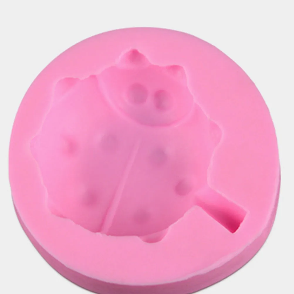 Silicone Ladybird Shape Chocolate Mold Cake Fondant Sugar Paste Craft Mould DIY Decoration Tool (Pink)
Silicone Ladybird Shape Chocolate Mold Cake Fondant Sugar Paste Craft Mould DIY Decoration Tool (Pink)