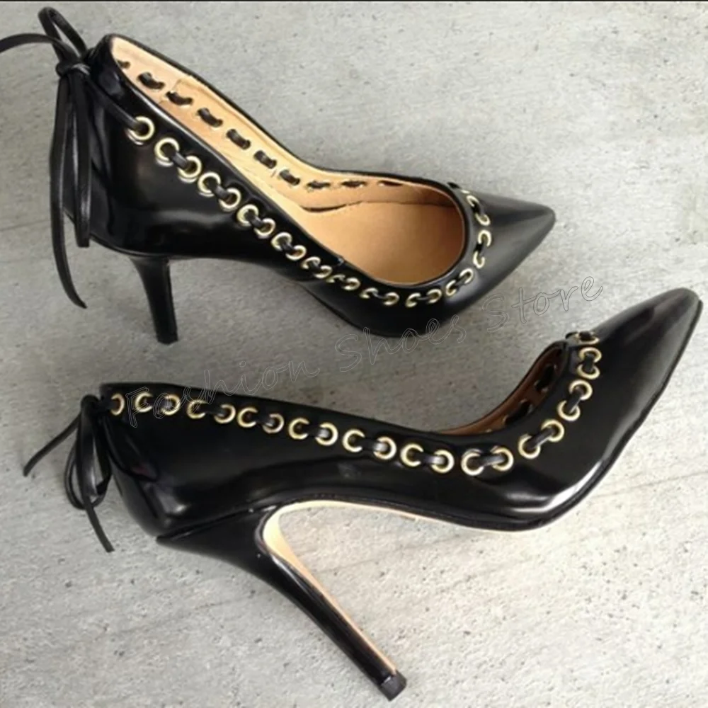 Black Pointed Toe Matte Leather Pumps Stilettos High Heels High Heel Shoes for Women Fashion Heels 2024 New Zapatos Para Mujere
Black Pointed Toe Matte Leather Pumps Stilettos High Heels High Heel Shoes for Women Fashion Heels 2024 New Zapatos Para Mujere