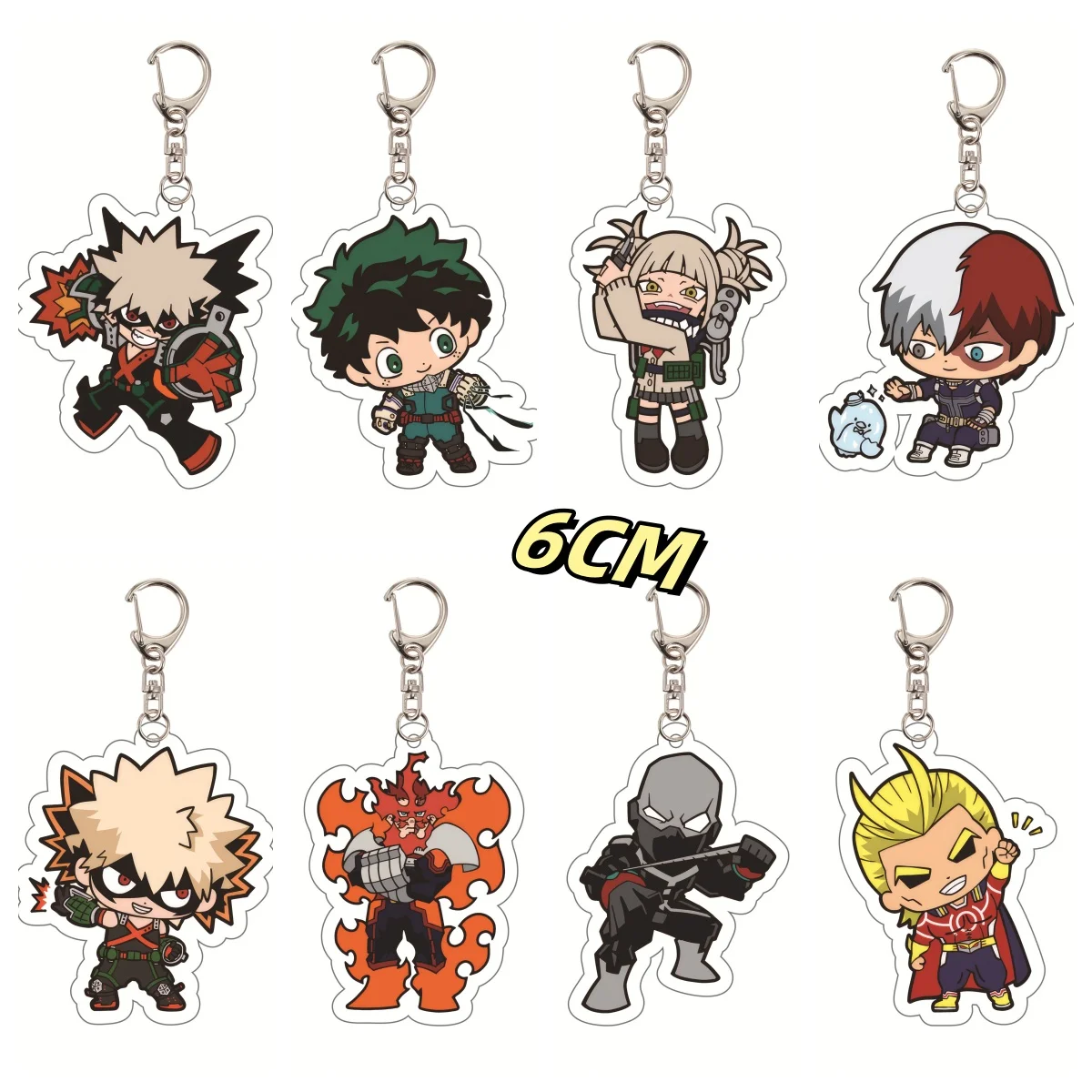 6CM Game Izuku Bakugou Katsuki Keychain Cosplay Costume Acrylic Key Chain Keychains Accessories Pendant Prop Badge Gift
6CM Game Izuku Bakugou Katsuki Keychain Cosplay Costume Acrylic Key Chain Keychains Accessories Pendant Prop Badge Gift
