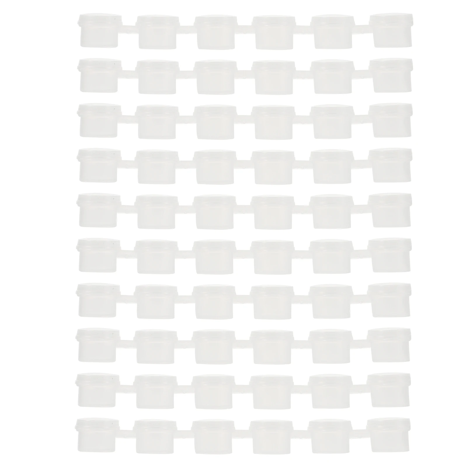 40pcs Empty Paint Strips Clear Storage Containers 6 Pots Per Strip Mini Paint Pots Plastic Leakproof Pigment Powder
40pcs Empty Paint Strips Clear Storage Containers 6 Pots Per Strip Mini Paint Pots Plastic Leakproof Pigment Powder