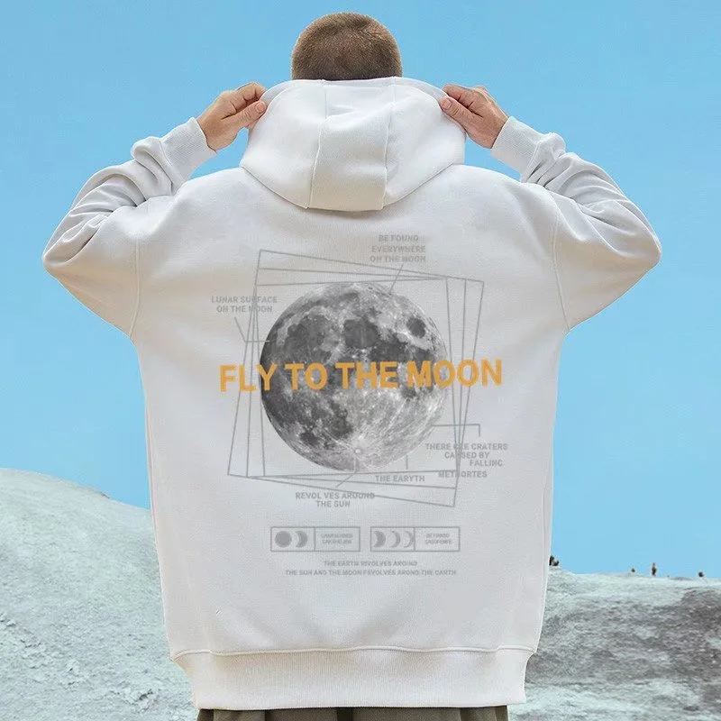 Autumn Fly To The Moon Print Hoodies For Men Funny Graphic Hip Hop Fashion Casual Sweatshirts Y2K Streetwear Pullover Hoodie
Autumn Fly To The Moon Print Hoodies For Men Funny Graphic Hip Hop Fashion Casual Sweatshirts Y2K Streetwear Pullover Hoodie