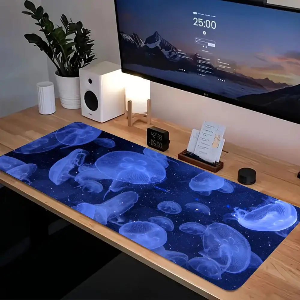Blue Jellyfish Mouse Pad Large XXL Gaming Mousepad PC Office Keyboard Rubber Anti-slip HD Mouse Pad Esports Gamer Long Desk Mat
Blue Jellyfish Mouse Pad Large XXL Gaming Mousepad PC Office Keyboard Rubber Anti-slip HD Mouse Pad Esports Gamer Long Desk Mat