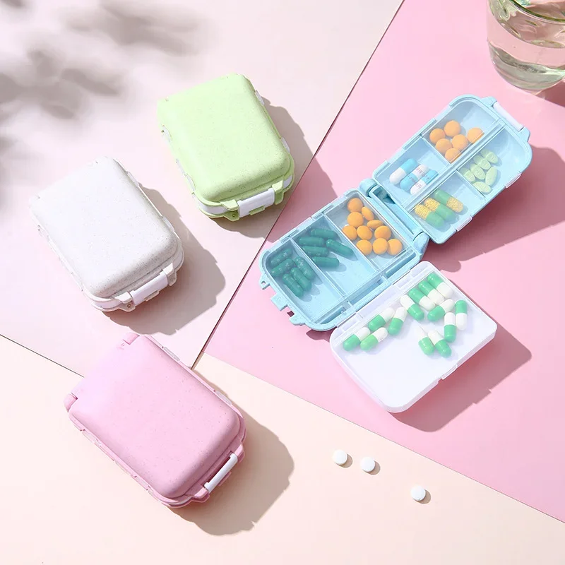 1PC Weekly Pill Box 8 Grids Medicine Organizer Tablet Storage Box Travel Pill Case Drug Dispenser Container Health Care Portable
1PC Weekly Pill Box 8 Grids Medicine Organizer Tablet Storage Box Travel Pill Case Drug Dispenser Container Health Care Portable