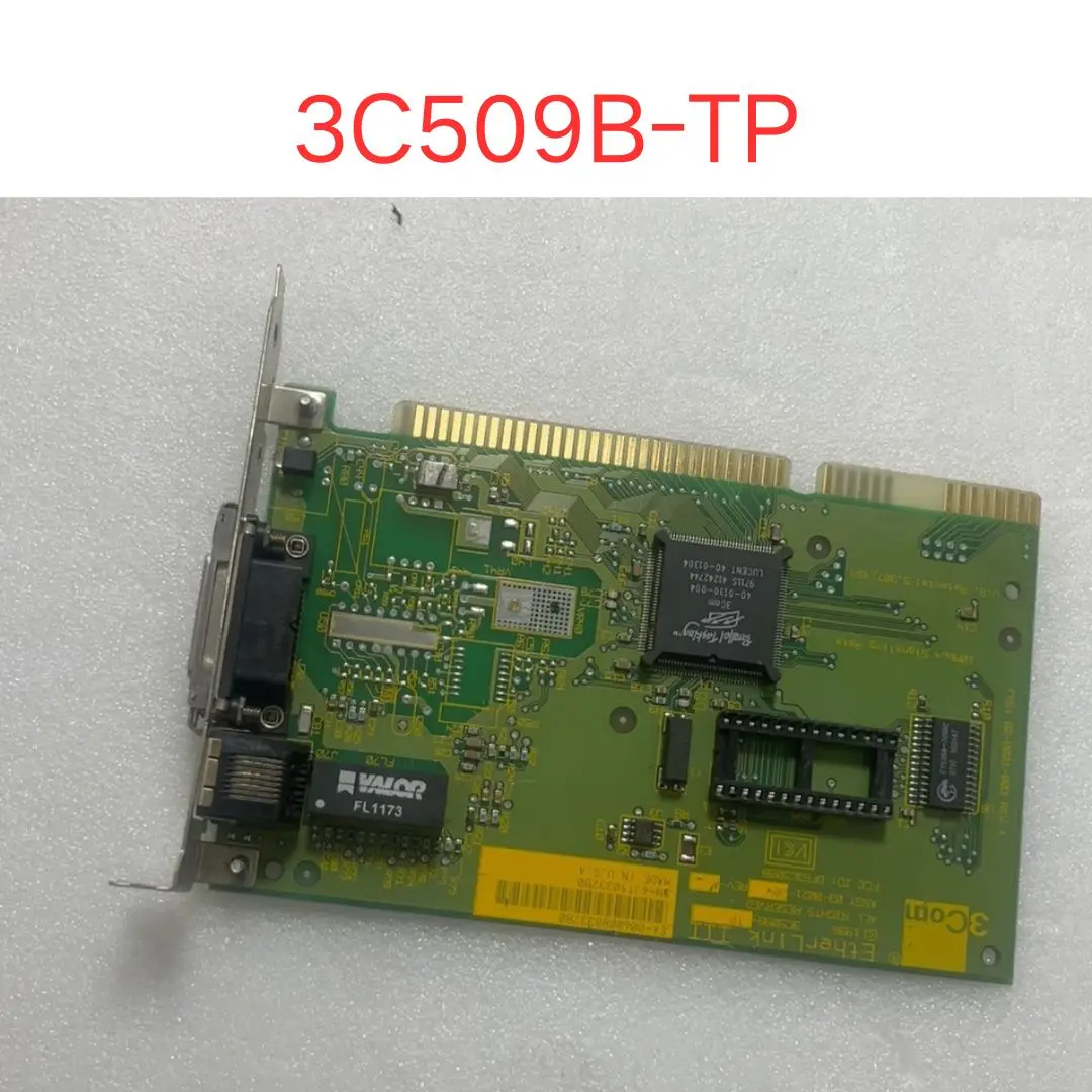 Second-hand test OK 3C509B-TP PCI interface network card Fast delivery
Second-hand test OK 3C509B-TP PCI interface network card Fast delivery