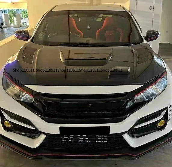 For Civic FK8 R hatchback JS hood (5 doors only) Carbon fiber car accessories EPR new
For Civic FK8 R hatchback JS hood (5 doors only) Carbon fiber car accessories EPR new