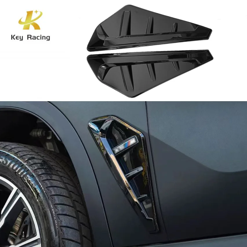 For BMW X5 G05 2019-2023 Fender Air Vents Trim Glossy Black Front Fender Wind Knife Trim Cover
For BMW X5 G05 2019-2023 Fender Air Vents Trim Glossy Black Front Fender Wind Knife Trim Cover