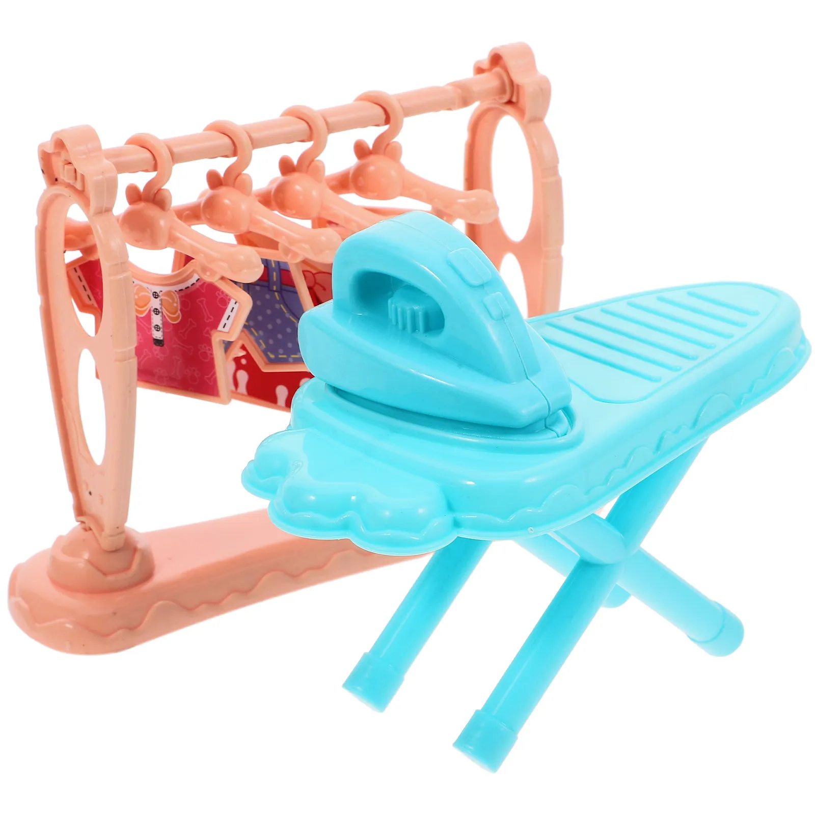 1Set Mini Clothes Iron Set Miniature Ironing Table and Clothes Rack for Mini House Decoration Creative Desktop Ornament Lifelike
1Set Mini Clothes Iron Set Miniature Ironing Table and Clothes Rack for Mini House Decoration Creative Desktop Ornament Lifelike