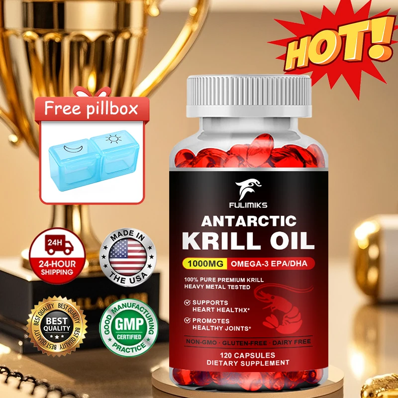 Капсулы с высококонцентрированным маслом криля, улучшают кровообращение, поддерживают гормональный баланс, снимают воспаления, улучшают здоровье глаз и общее самочувствие, для мужчин и женщин
Капсулы с высококонцентрированным маслом криля, улучшают кровообращение, поддерживают гормональный баланс, снимают воспаления, улучшают здоровье глаз и общее самочувствие, для мужчин и женщин