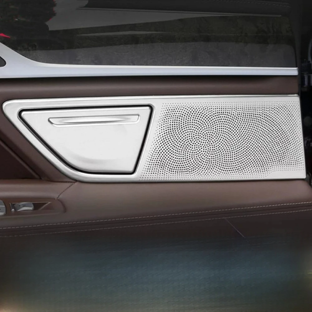 Car Interior Decoration Silver Car Speaker Cover Automotive Interior Sticker Customizable Decal Easy Installation
Car Interior Decoration Silver Car Speaker Cover Automotive Interior Sticker Customizable Decal Easy Installation