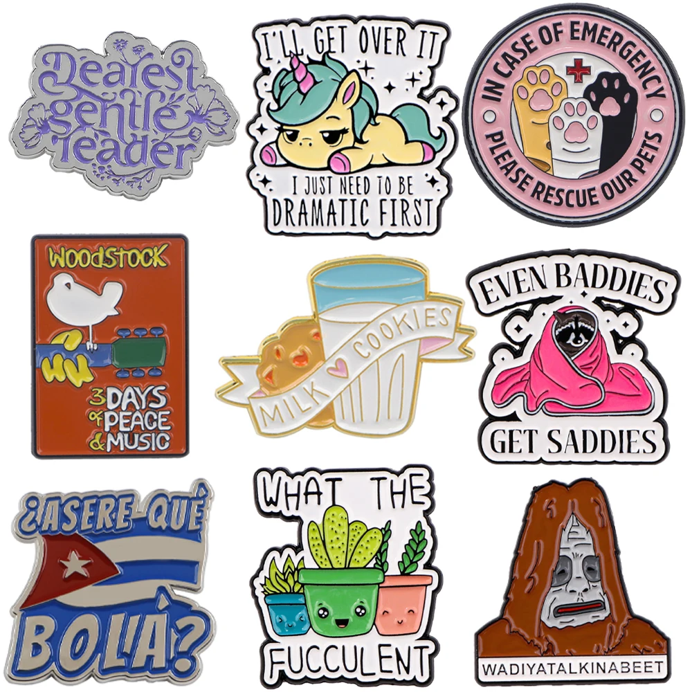 Accessories Lapel Pins for Backpacks Briefcase Badges Cute Frog Enamel Pins for Woman Bags Badge Friend Kids for Gifts
Accessories Lapel Pins for Backpacks Briefcase Badges Cute Frog Enamel Pins for Woman Bags Badge Friend Kids for Gifts