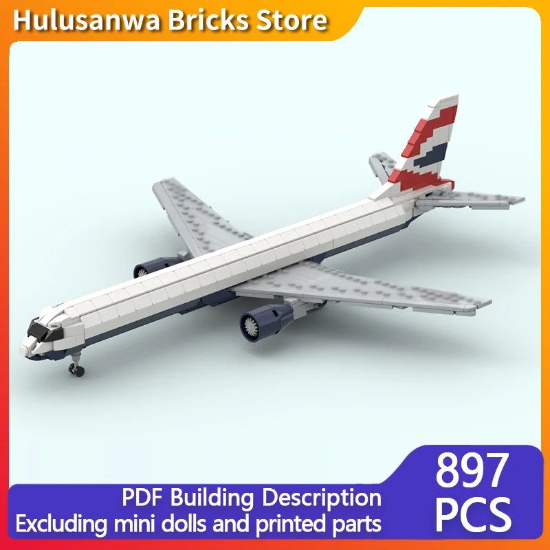 757-200 Transport Aircraft Model MOC Building Bricks War Equipment Modular Technology Gifts Holiday Assemble Children Toys Suit
757-200 Transport Aircraft Model MOC Building Bricks War Equipment Modular Technology Gifts Holiday Assemble Children Toys Suit