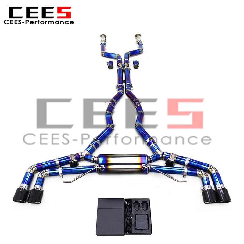 cees Valved Exhaust Catback for BMW F95 F96/LCI X5M X6M 4.4TT 2020-2024 Exhaust Pipe Muffler With Remote Control System
cees Valved Exhaust Catback for BMW F95 F96/LCI X5M X6M 4.4TT 2020-2024 Exhaust Pipe Muffler With Remote Control System