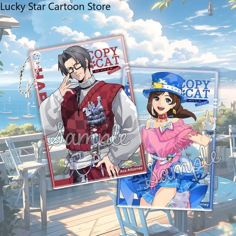 Xmas Anime Ace Attorney Miles Edgeworth Phoenix Wright Apollo Justice Transparent Card Pendant Cosplay Birthday Gift Halloween
Xmas Anime Ace Attorney Miles Edgeworth Phoenix Wright Apollo Justice Transparent Card Pendant Cosplay Birthday Gift Halloween