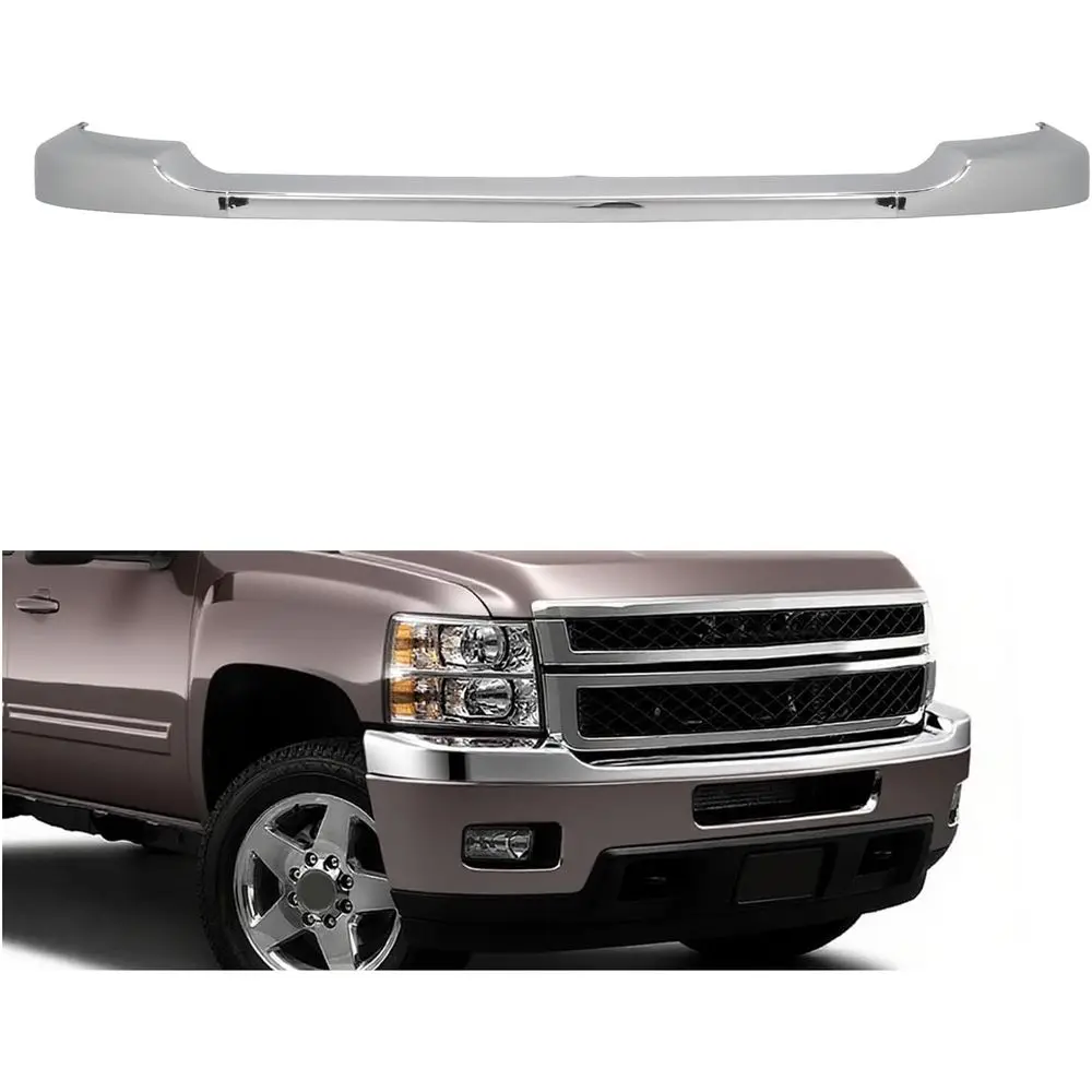 Front Bumper Cover Upper Trim Cap Compatible with 2011-2014 Chevy Chevrolet Silverado 2500 3500 HD GM1014106, 25883355 ABS Plast
Front Bumper Cover Upper Trim Cap Compatible with 2011-2014 Chevy Chevrolet Silverado 2500 3500 HD GM1014106, 25883355 ABS Plast