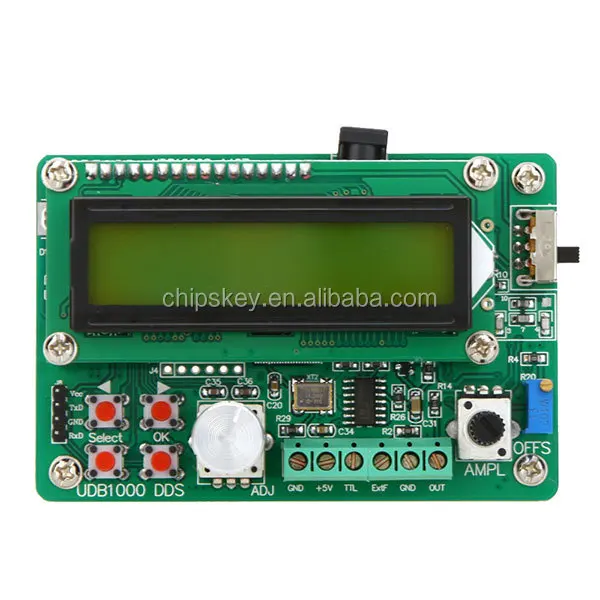 #3027 UDB1000 series DDS signal source, signal generator, with 60MHz frequency meter
#3027 UDB1000 series DDS signal source, signal generator, with 60MHz frequency meter