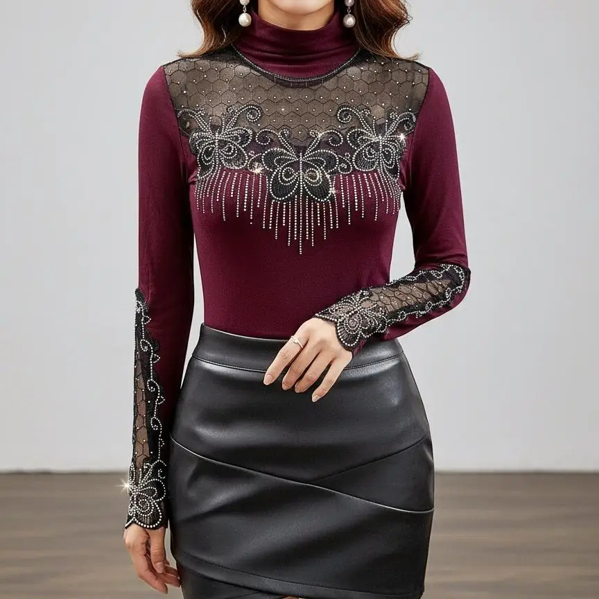 2025, новинка, европейская, одежда, лоскутное шитье, сетка, футболка, шикарная, сексуальная, водолазка, блестящая, бриллианты, бабочка, женские, топы, футболки с длинным рукавом, 51001
2025, новинка, европейская, одежда, лоскутное шитье, сетка, футболка, шикарная, сексуальная, водолазка, блестящая, бриллианты, бабочка, женские, топы, футболки с длинным рукавом, 51001