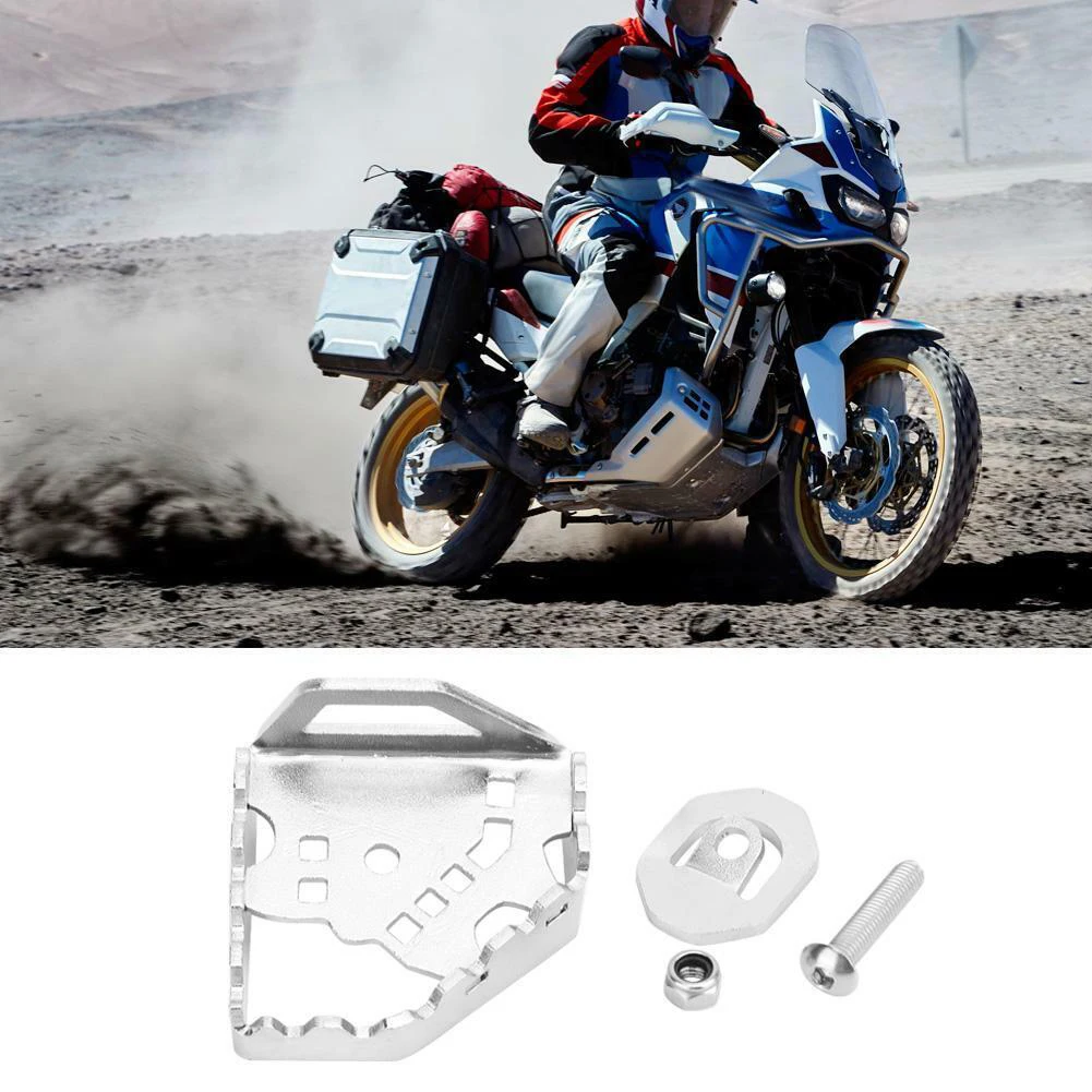 High Quality Extension Lever Brake Pedal Silver Stainless Steel Enlarge Pedal Motorcycle Motorcycle Accessories
High Quality Extension Lever Brake Pedal Silver Stainless Steel Enlarge Pedal Motorcycle Motorcycle Accessories