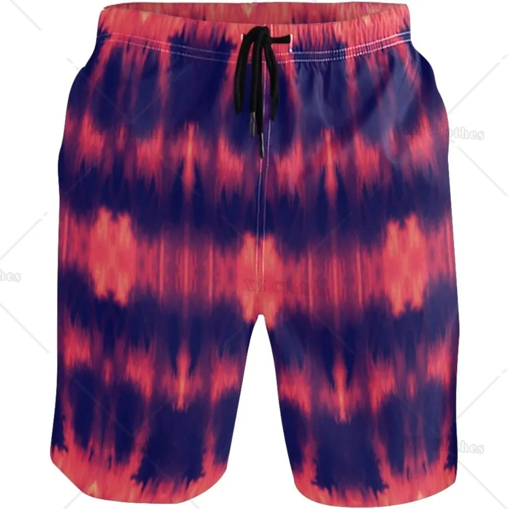 Red and Blue Stripe Beach Shorts Summer Swim Trunks Sports Running Bathing Suits with Mesh Lining and Pocket
Red and Blue Stripe Beach Shorts Summer Swim Trunks Sports Running Bathing Suits with Mesh Lining and Pocket